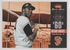 2006 Fleer Greats of the Game Decade Greats Willie McCovey #DEC-WM HOF 2k3