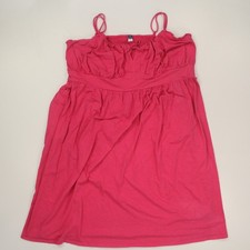 Old Navy Women's Milkmaid Smocked Dress Plus Size 3X Pink Sleeveless Stretch