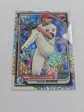 2024 Bowman Chrome Draft Sparkle Refractor #BDC55 Chase Burns 1st ROOKIE /200