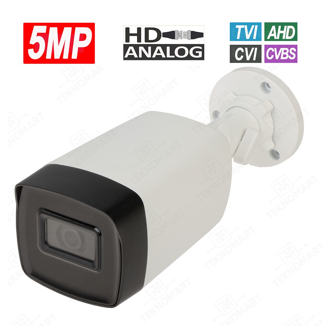 5MP CCTV HD Analog IR Outdoor Bullet Camera 2.8mm Lens 40m IR (TVI/AHD/CVI/NTSC)