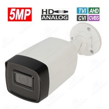 5MP CCTV HD Analog IR Outdoor Bullet Camera 2.8mm Lens 40m IR TVI/AHD/CVI/NTSC 