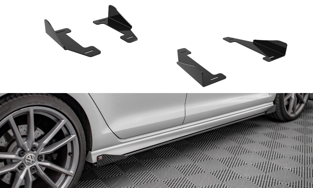 Extension Maxton pour Volkswagen Golf R Mk7 pour look racing track