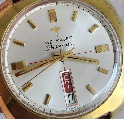 ち*ゲ様 ウィットナー (Wittnauer) Vintage Wittnauer men's automatic watch D11KAS1 17Jewels swiss