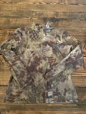 Ariat Kryptek Mandrake Camo Quarter Zip Mens M Hunting Outdoor