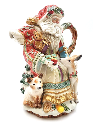 Fitz And Floyd Classics Enchanted Holiday Santa Deer Fox Gifts