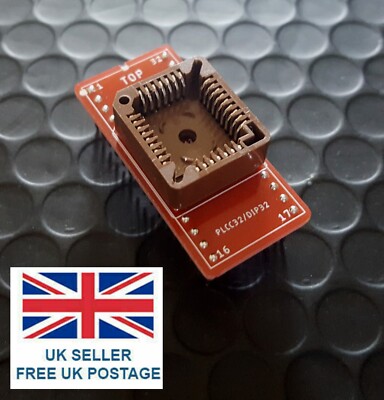 PLCC32 auf DIP32 Universal Programmierer IC Adapter Buchse für TL866 II Plus
