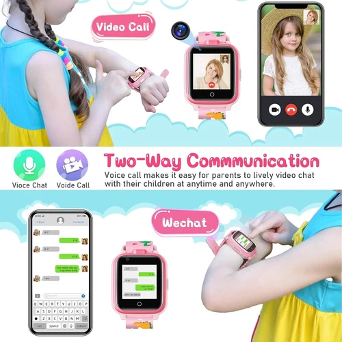 Kids 4G Smart Watchs Camera GSM Tracker SOS LBS Call Phone Game Watches Boy Girl - Bild 6 von 78