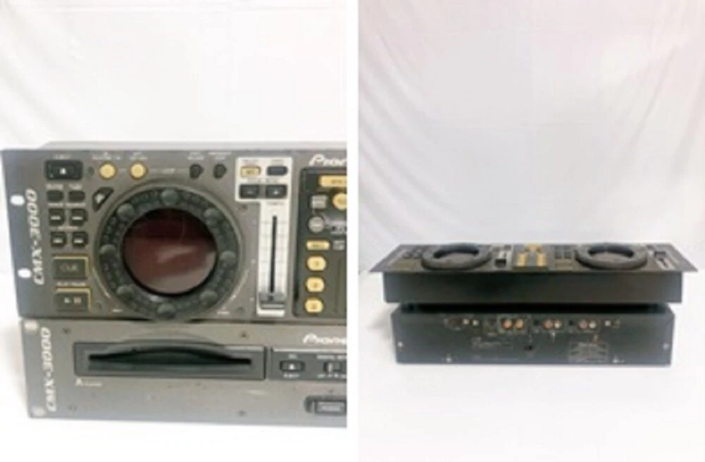 Pioneer CMX-3000 Dual Twin Pro Professional DJ CD CDJ Player Deck Rackmount JP