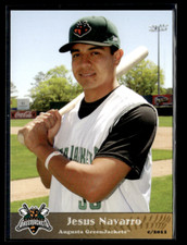 Jesus Navarro 2011 Augusta Green Jackets Team Set