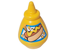 Little Tikes Fun Food Pretend Plastic Mustard Bottle