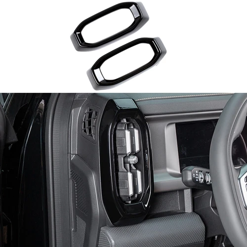 24X ABS Glossy Black Full Interior KIT Trim  For Jetour Traveller T2 2023-24  - Picture 10 of 11