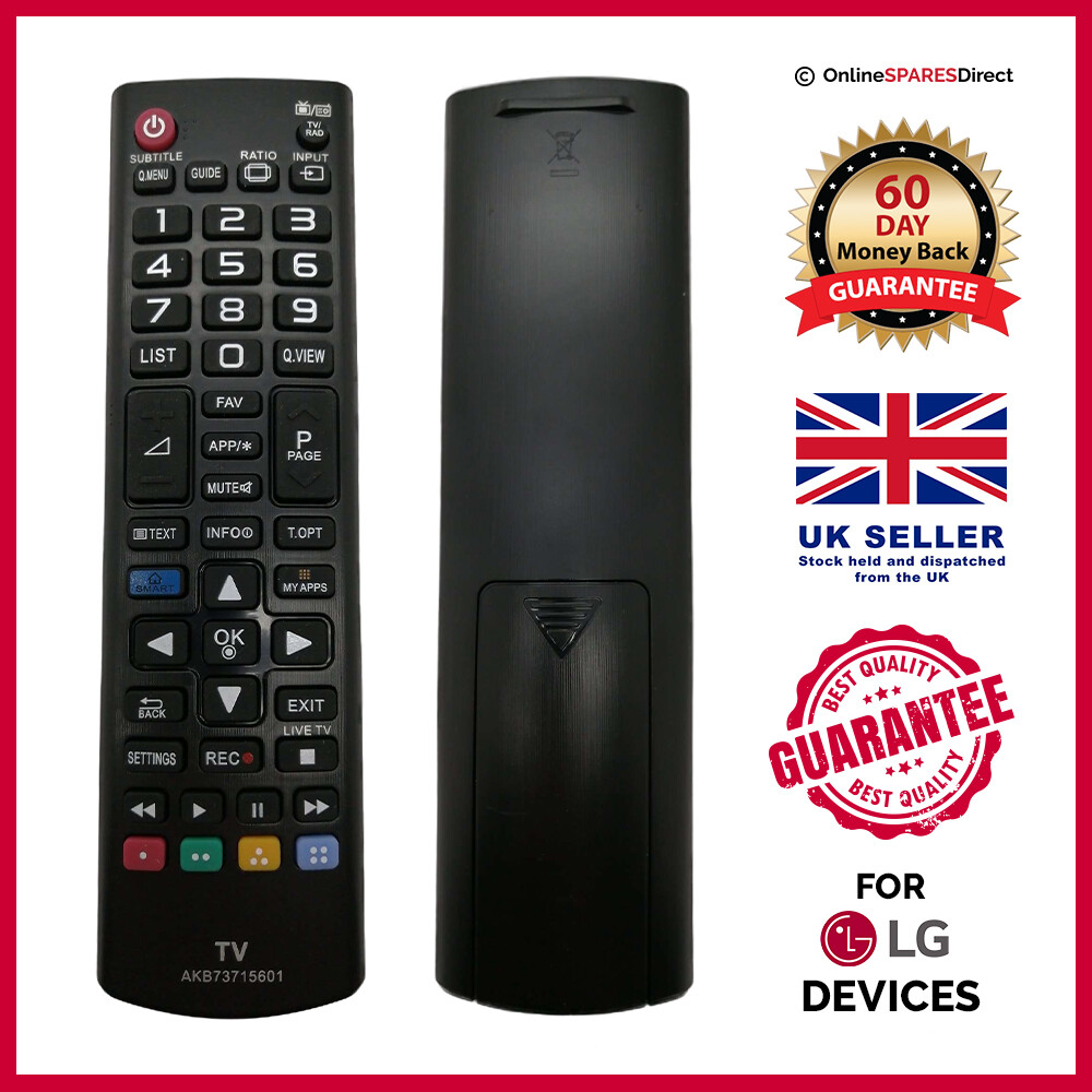 Télécommande Neuve Pour TV LG 65UC970V, 70LB650 - Réf AKB73975761 / AKB73715601