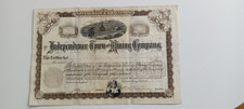 GOLDFIELD COLORADO INDEPENDENCE TOWN & MINING CO STOCK CERTIFICATE