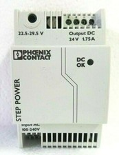  Phoenix Contact Step Power Power Supply 24V 1.74A 2868648 DIN Rail Mount 