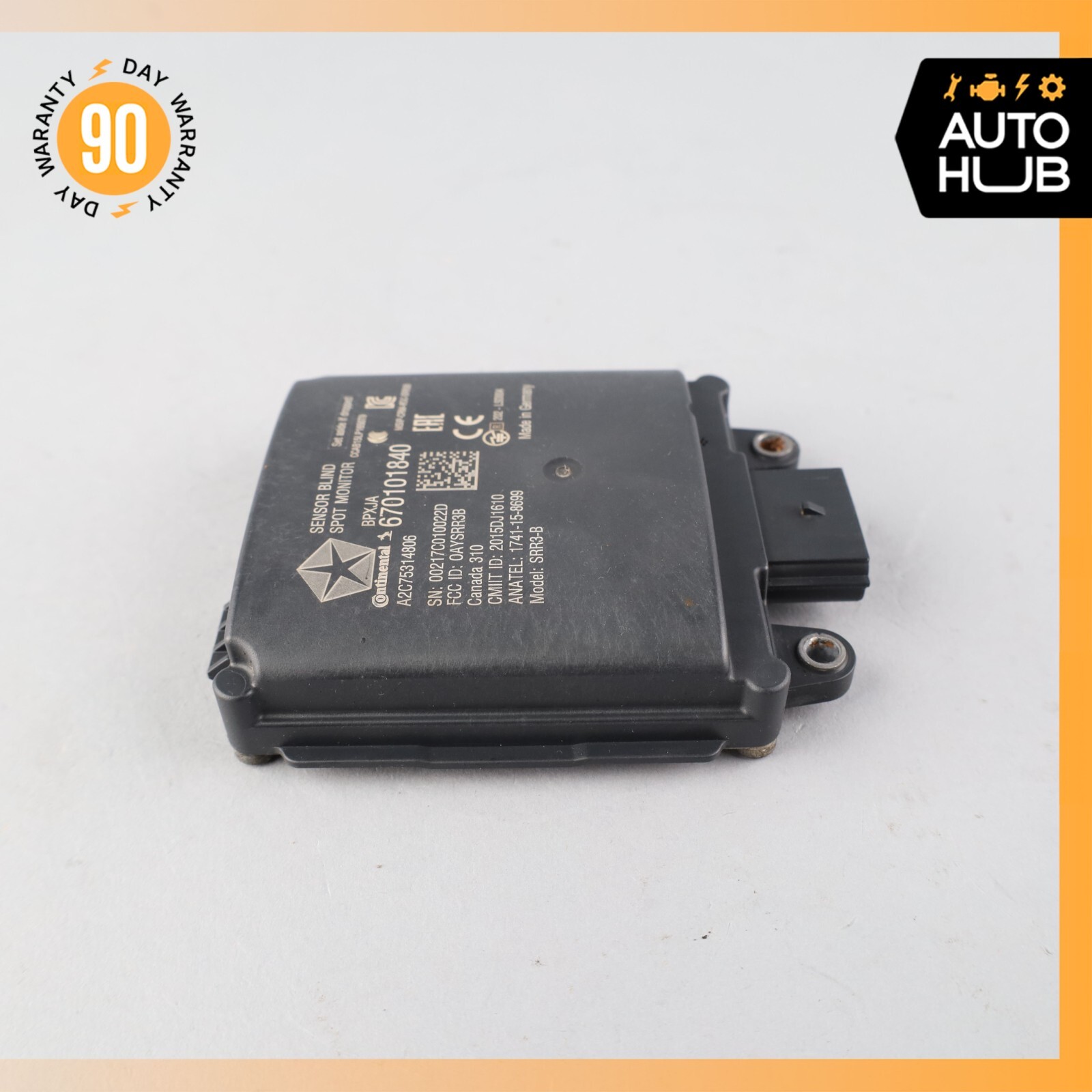 2018 Maserati Levante M161 Rear Left or Right Blind Spot Radar Sensor Module OEM