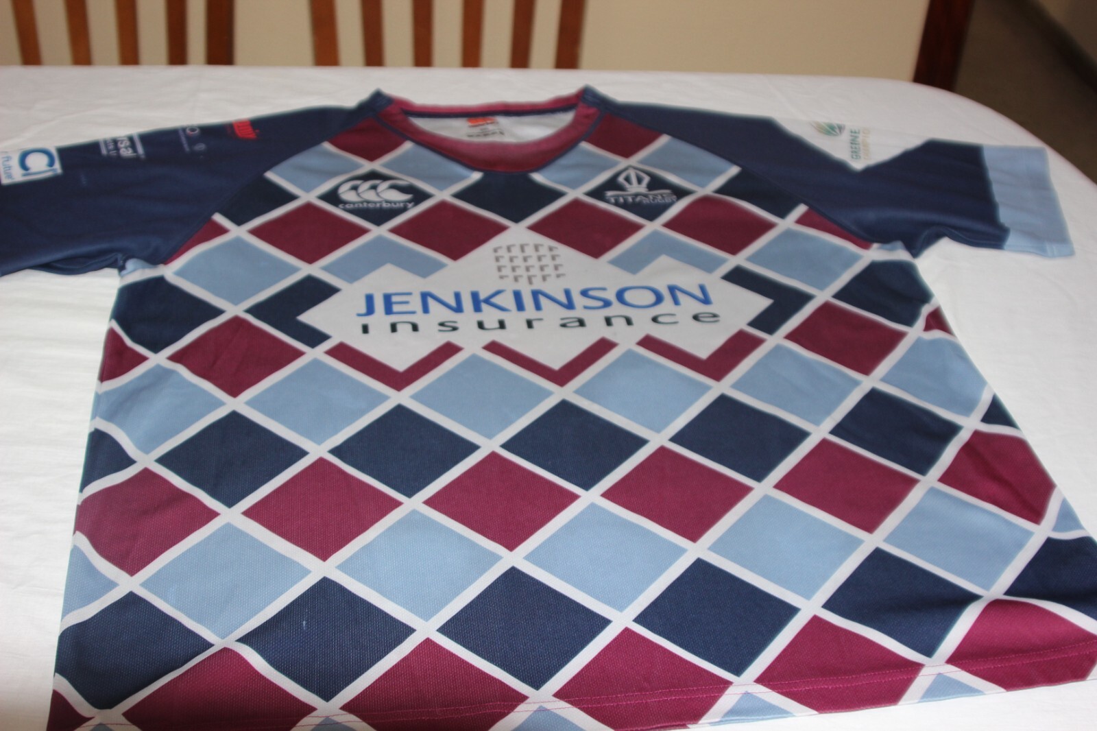 Rugby Shirt from Rotherham RUFC by Canterbury Size XXL Publi Jenkinson ...