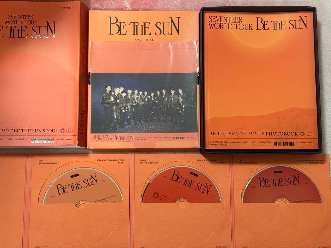 Seventeen Be The Sun World Tour In Seoul 2022 DVD Playback Seventeen Be The Sun World Tour In Seoul 2022 DVD Playback