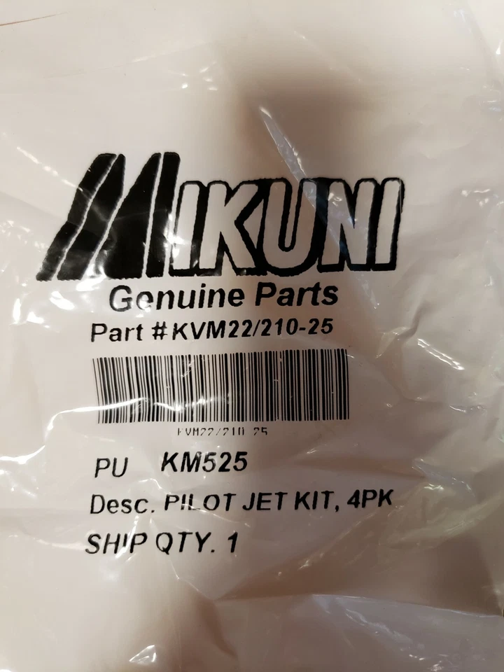 Mikuni Pilot Jet KM525 FOUR PACK - Image 2 of 2