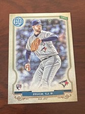 2020 Topps Gypsy Queen T.J. Zeuch RC Toronto Blue Jays #74 B1762*