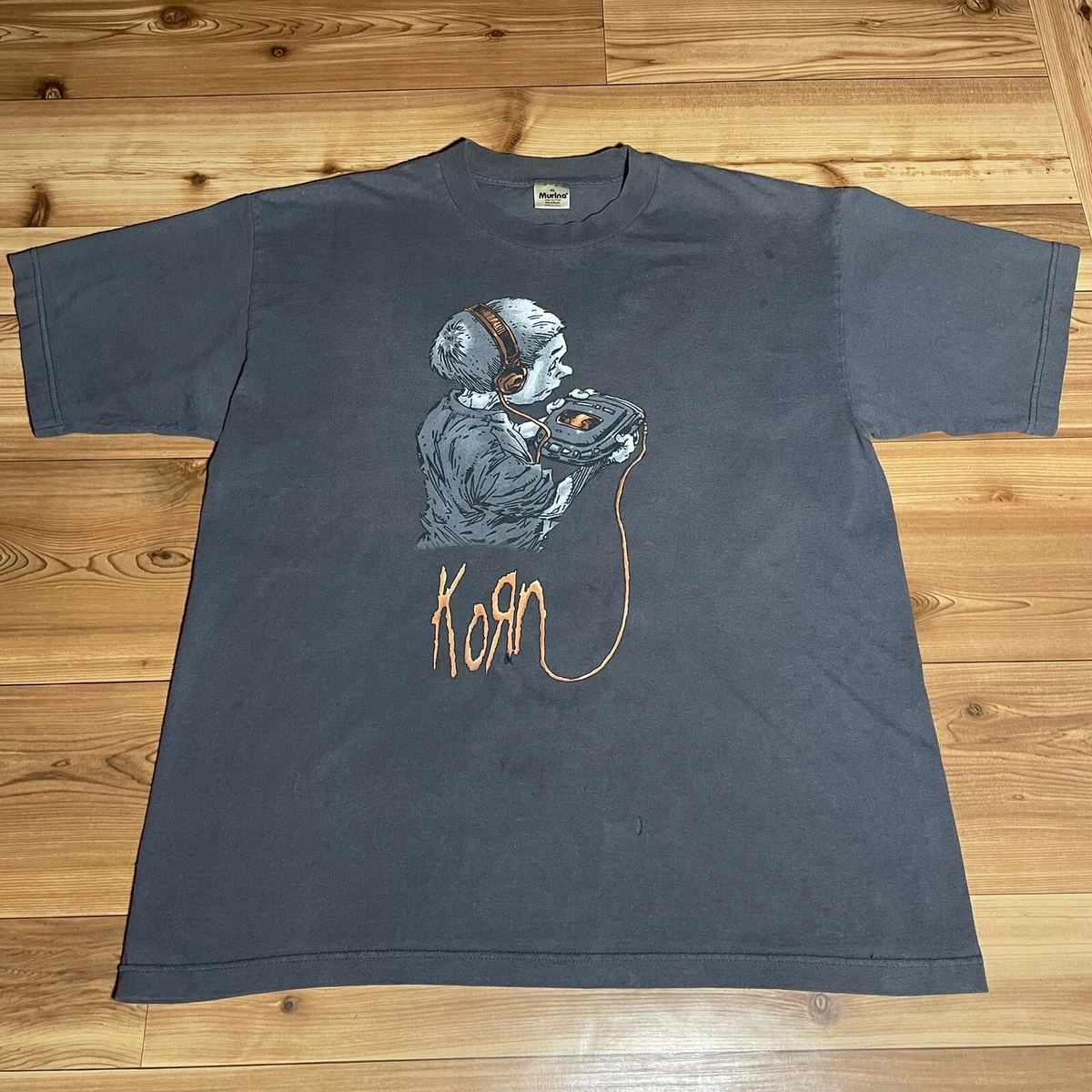 Vintage Korn Follow The Leader Tour T Shirt Band Concert 1998