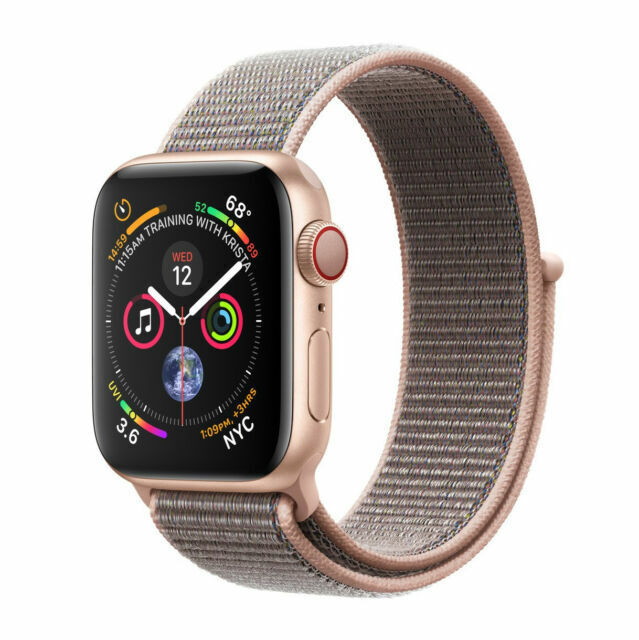 Apple Watch Series 9 (GPS) 41mm Pink Aluminum Case with Light Pink Sport  Band S/M Pink MR933LL/A - Best Buy