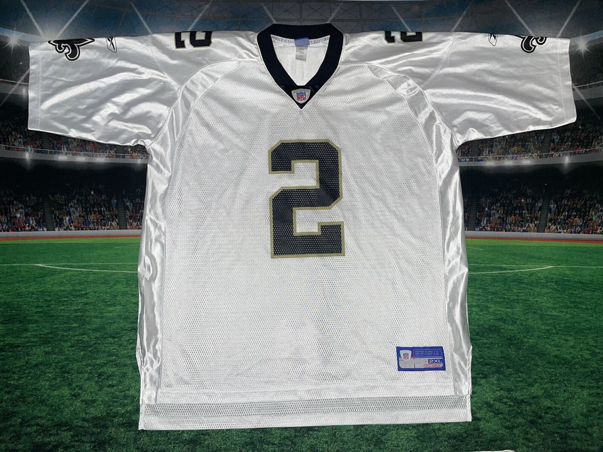 New Orleans Saints Aaron Brooks #2 Reebok Jerseys Sz 2XL White
