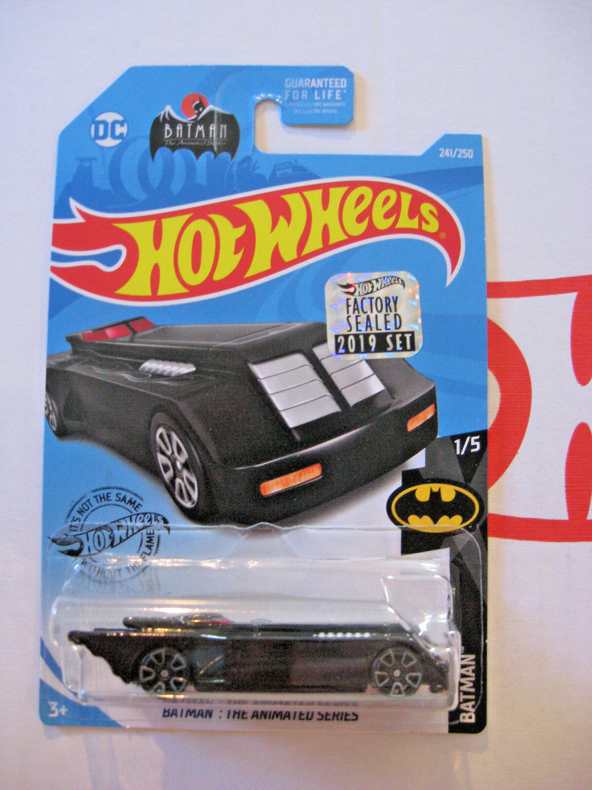 Hot Wheels 2019 Factory Sealed Set BATMAN THE ANIMATED SERIES TH CRACKED  BLISTER