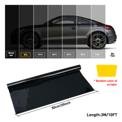 5% VLT Carbon Window Film Any Tint Shade PreCut All Sides Rears