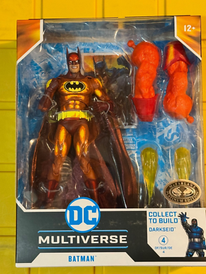 #ad DC Multiverse Batman Justice League Task Force Platinum Chase Figure McFarlane ✅ $33.99