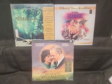 Laserdisc lot-3 A River Runs Through It, Shadowlands, Bridge on The River Kwai