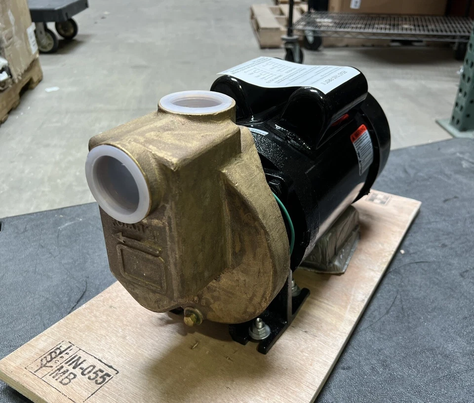 Dayton 2ZXR4 Centrifugal Pump 115/208-230V AC 1 1/2 HP 50 ft Max Head 1 1/2" Com - Image 4 of 4