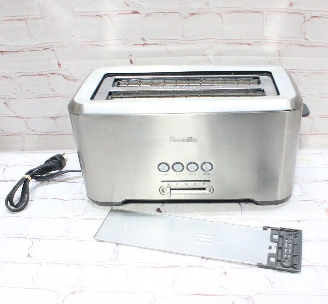 Breville Toaster BTA730XL Stainless Steel 4Slice Long Slot 1800W In
