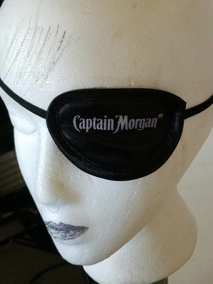 Captain Morgan's Pirate Eye Patch Black - Image 2 of 4