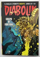 Fumetto Diabolik Colpo di Fortuna Anno LVI n. 1