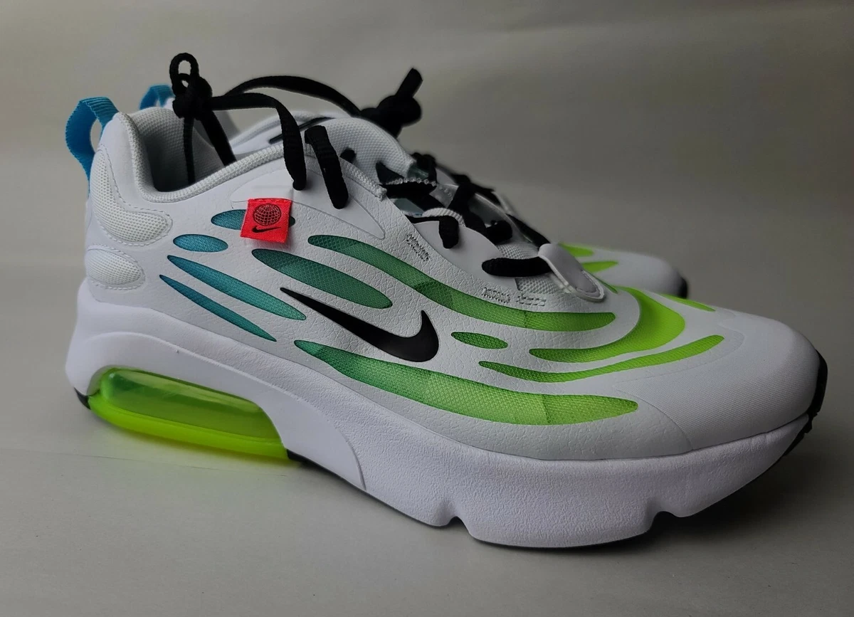 Nike Air Max Exosense SE Worldwide 6Y Shoes White Black Volt