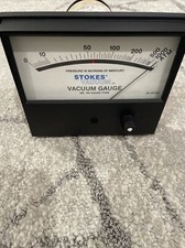 STOKES TBC-16C VACUUM GAUGE PRESSURE in MILLIMETERS of MERCURY