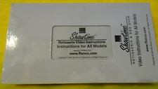 2004 Ronco Showtime Rotisserie Instructional Video VHS Tape New  SEALED