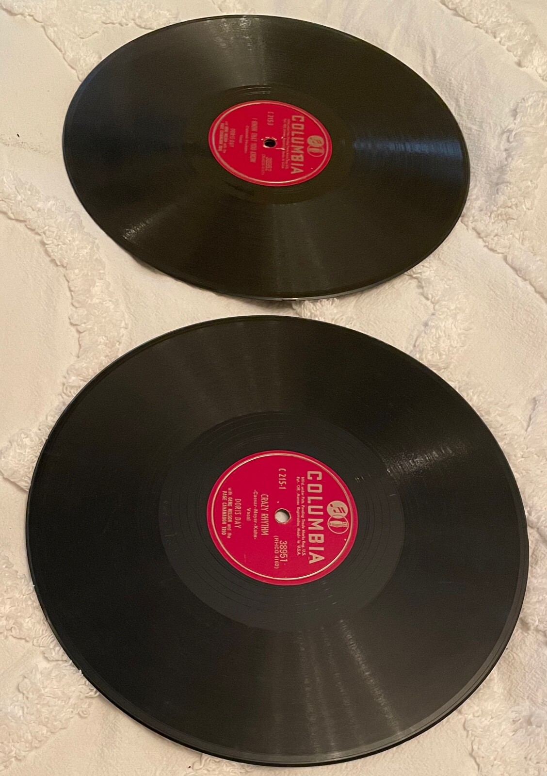 DORIS DAY 1950 Tea for Two Movie Songs with Gene Nelson, 78 RPM 10in