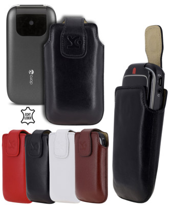 Doro PhoneEasy 613 Hülle Tasche Ledertasche Etui Schutzhülle Case