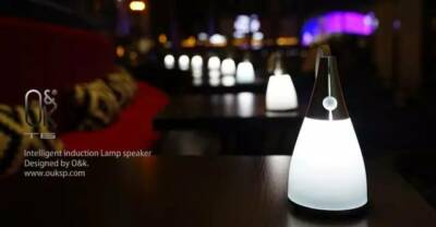 Intelligent Induction Lamp Bluetooth Speaker Sensor Night Light Smartphone