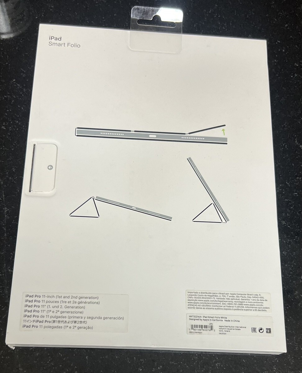 Apple Smart Folio for 11-inch iPad Pro - White for sale online | eBay