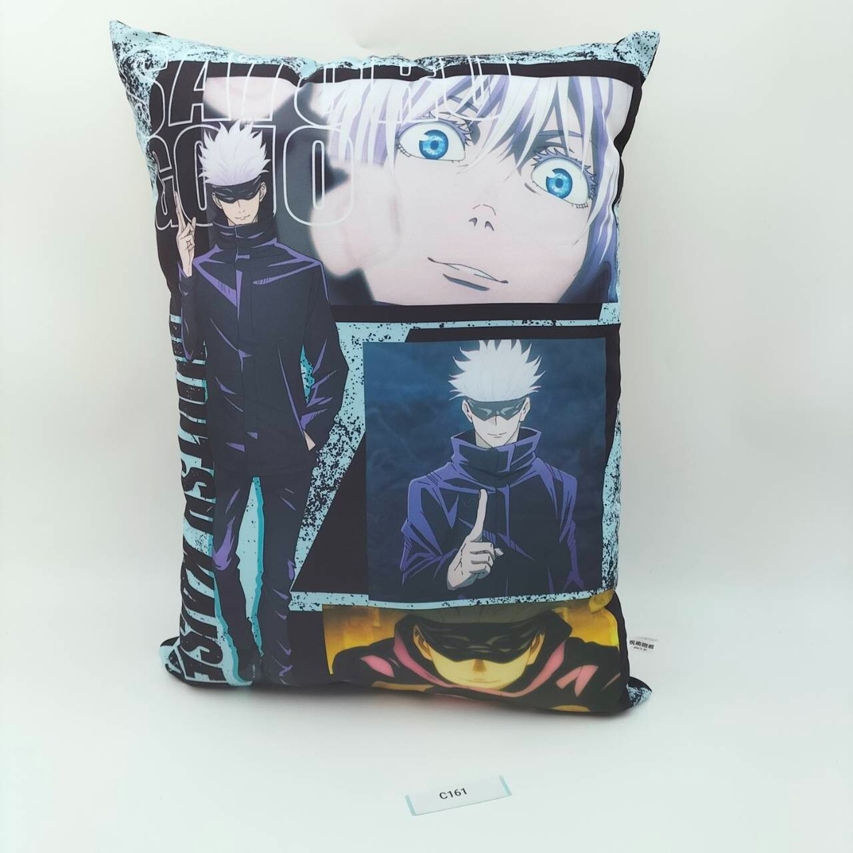 ジュノ　クッション Jujutsu Kaisen C161 SATORU GOJO Big Cushion Plush FuRyu Japanese