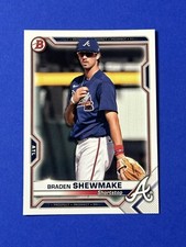 2021 Bowman Braden Shewmake #BP-48 Atlanta Braves (C)