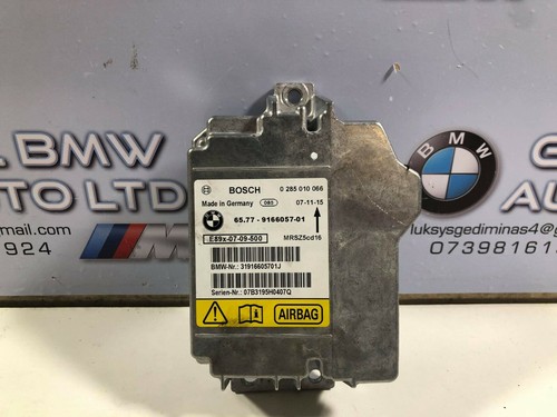 BMW 1 3ER E90 E91 E81 E87 SRS TASCHE ECU STEUERMODUL OEM 9166057