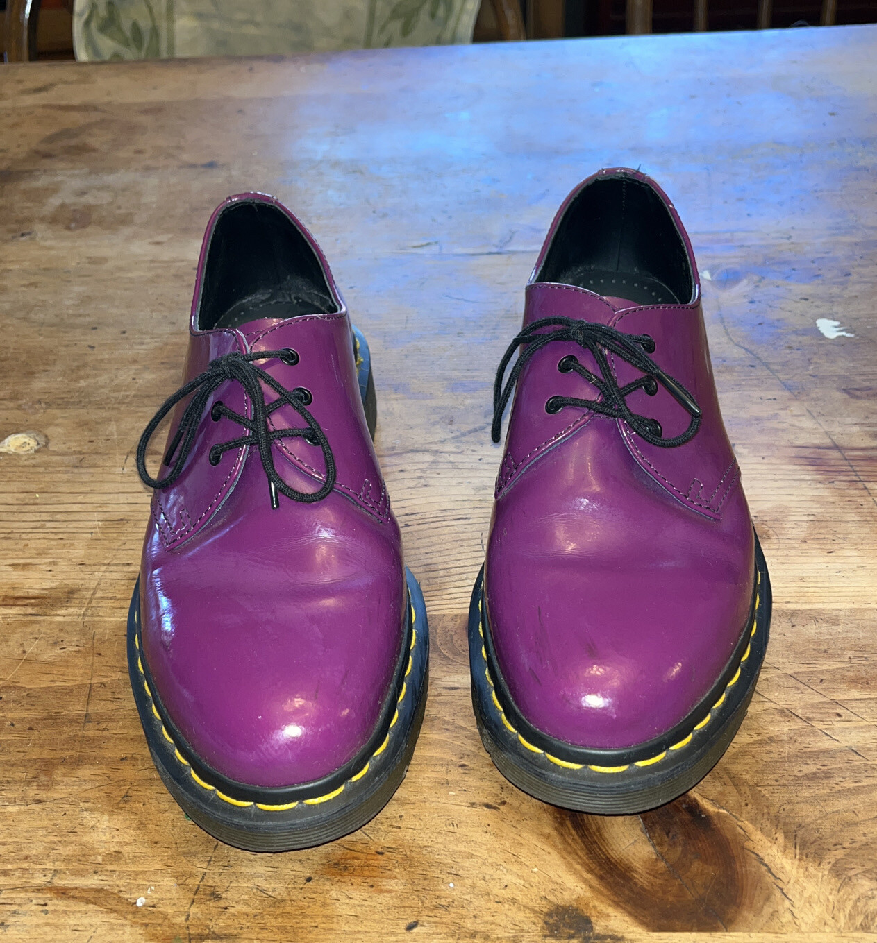 Dr. Doc Martens Air Wair Size 8 Oxford AW004 Shoes P… Gem