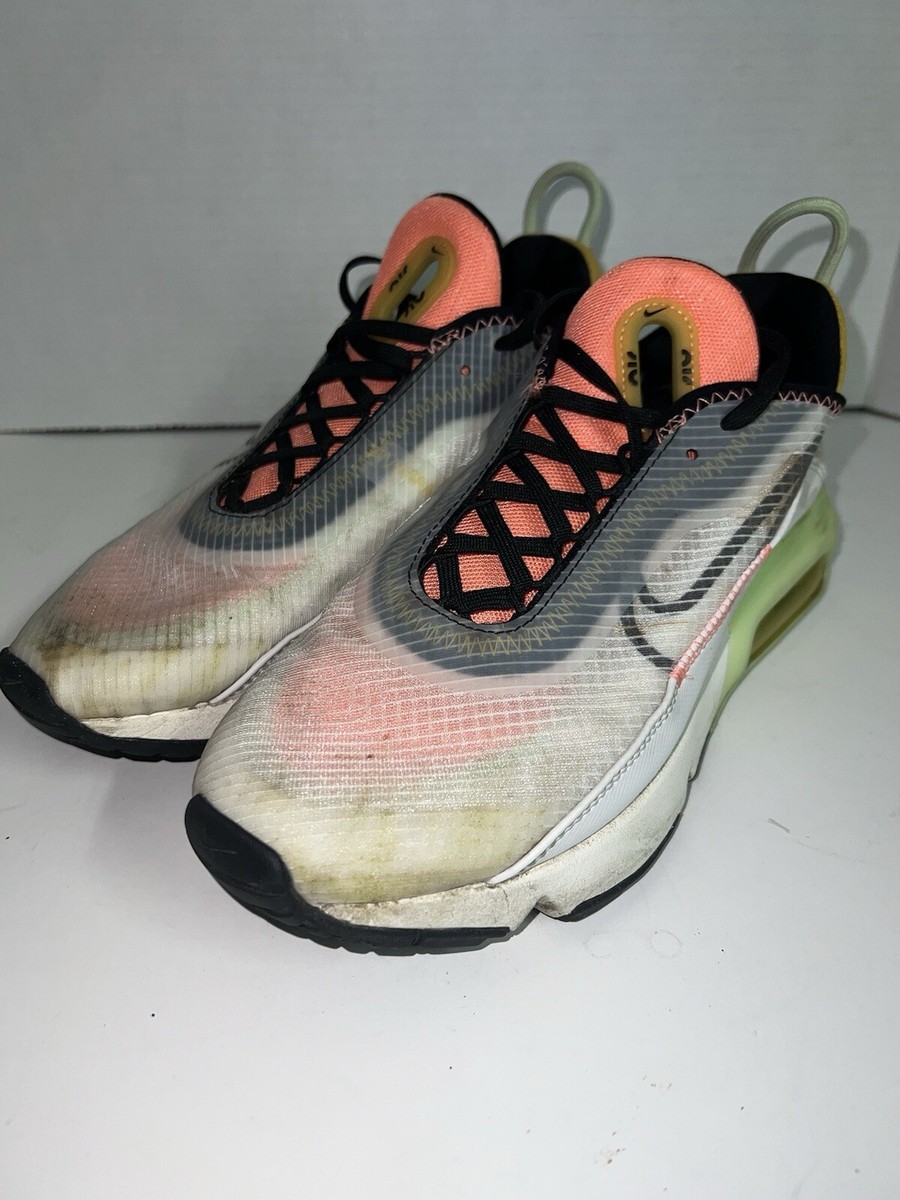 nike 2090 white and orange