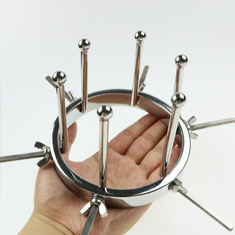 Amateur MILF In Spreader Bar Made To Cum Multiple Times, Squirt And Ass To Mouth Dildo