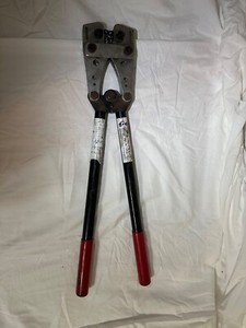 Burndy MRC840 Mechanical Crimper Rotatable Crimp Tool 8 4/0 AWG 26"