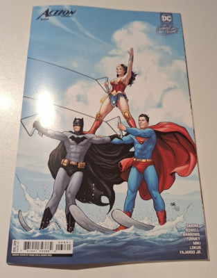US DC Action Comics #1068 DOUBLE COVER SWIMSUIT VARIANT BY FRANK CHO