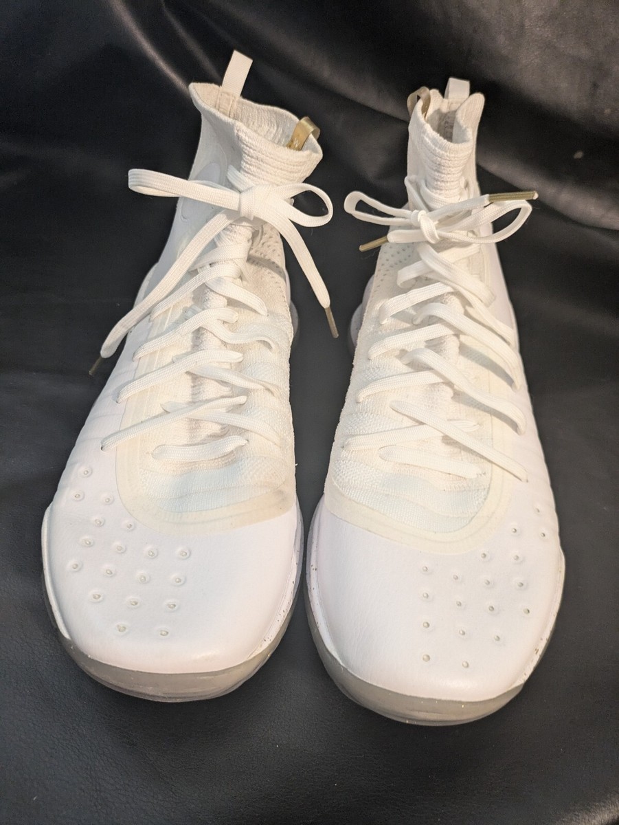 2017 Under Armour Steph Curry 4 IV Finals White Ice Gold  display picture 2